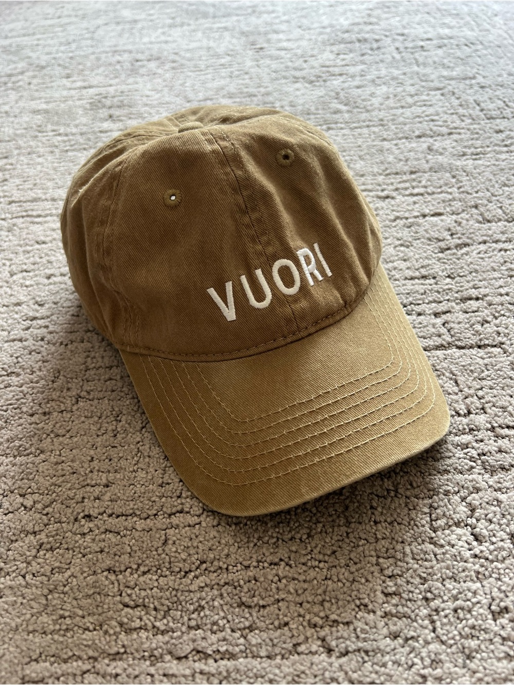 Vuori Embroidered Logo Cap